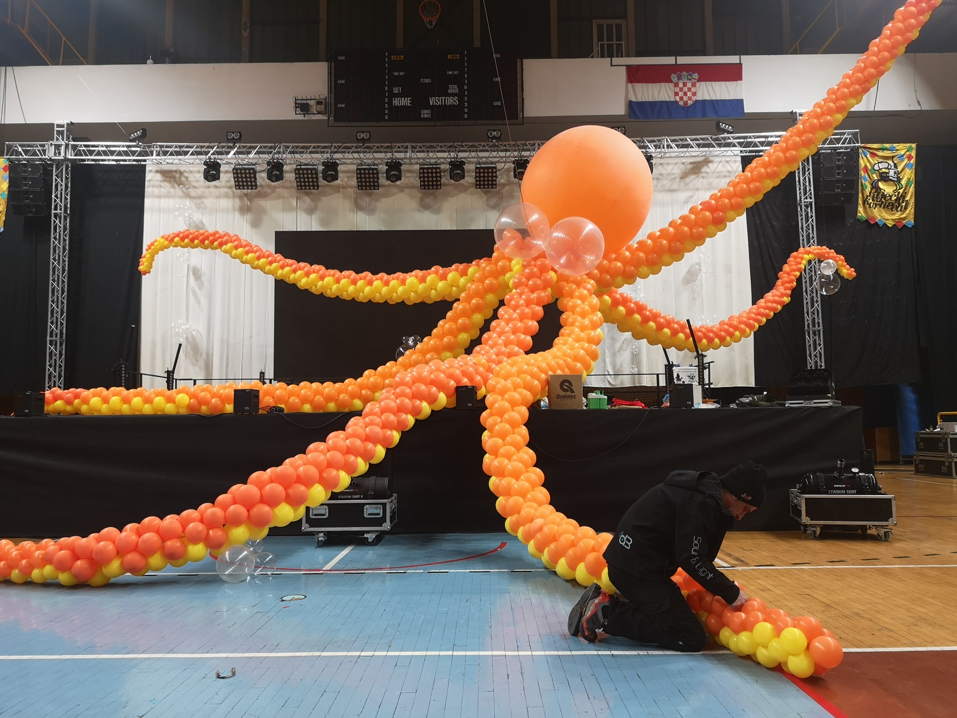 Srca od balona - otoci :: Baloni Creativ.lab Rijeka